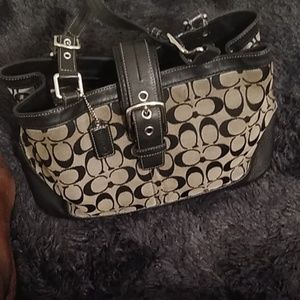 Coach hand bag